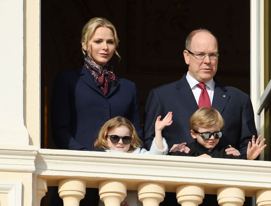 Princesa Charlene de Mônaco ao lado da família (Foto: Getty Images)