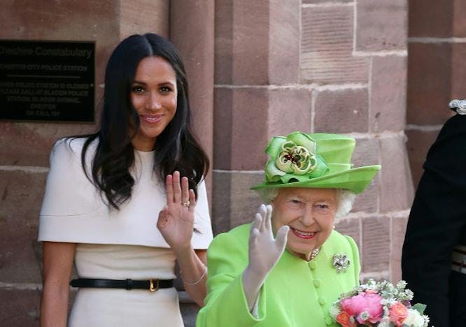 Meghan Markle e rainha Elizabeth II (Foto: Getty Images)