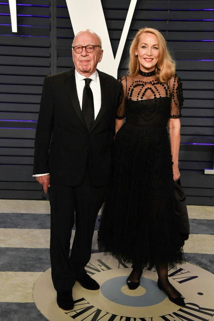 Rupert Murdoch e Jerry Hall (Foto: Getty Images)