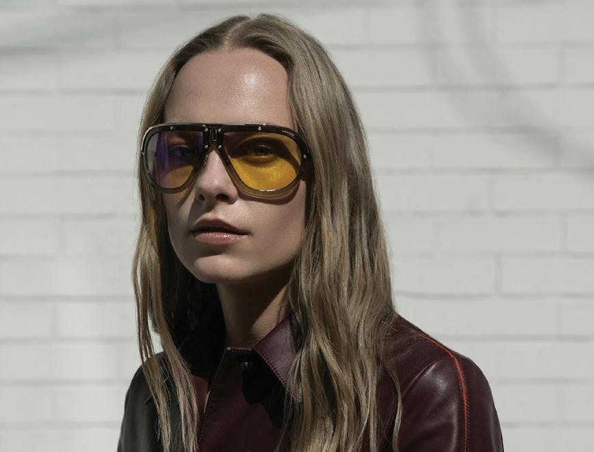 sunglasses accessories accessory person human clothing apparel jacket coat glasses