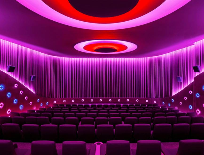 interior design indoors room theater cinema