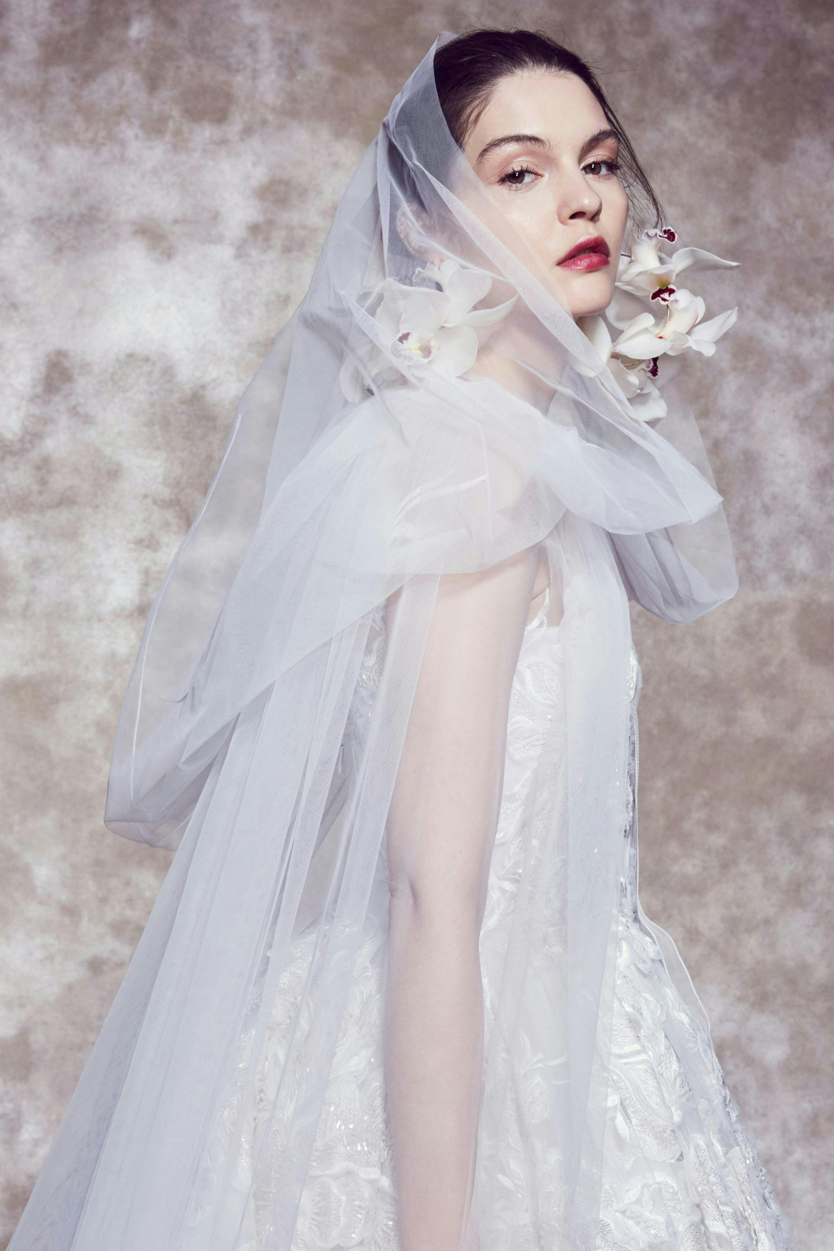 clothing apparel wedding gown fashion wedding gown robe veil person human