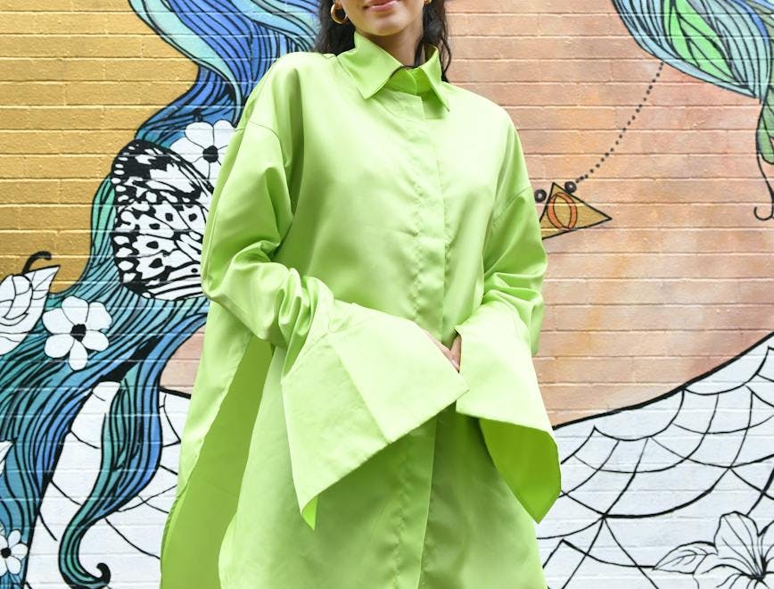 brooklyn new york clothing apparel coat raincoat person human
