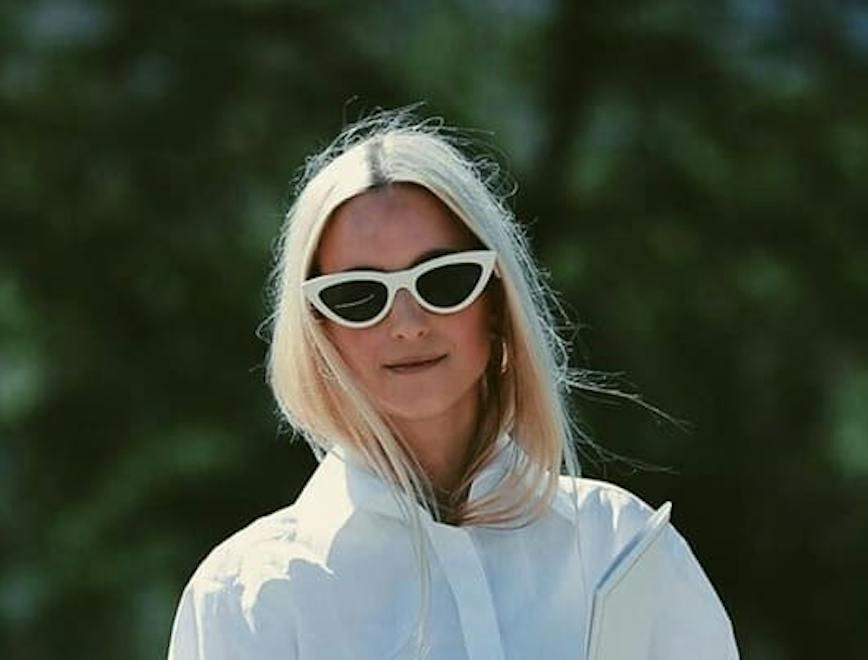 clothing apparel sunglasses accessories accessory coat person human raincoat