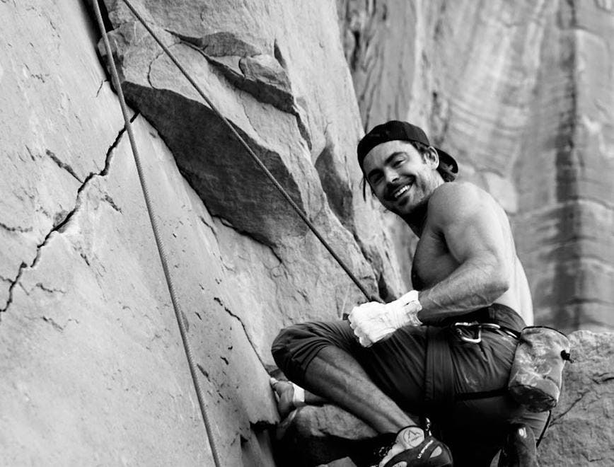 outdoors person human climbing sport shoe clothing footwear rock climbing rock