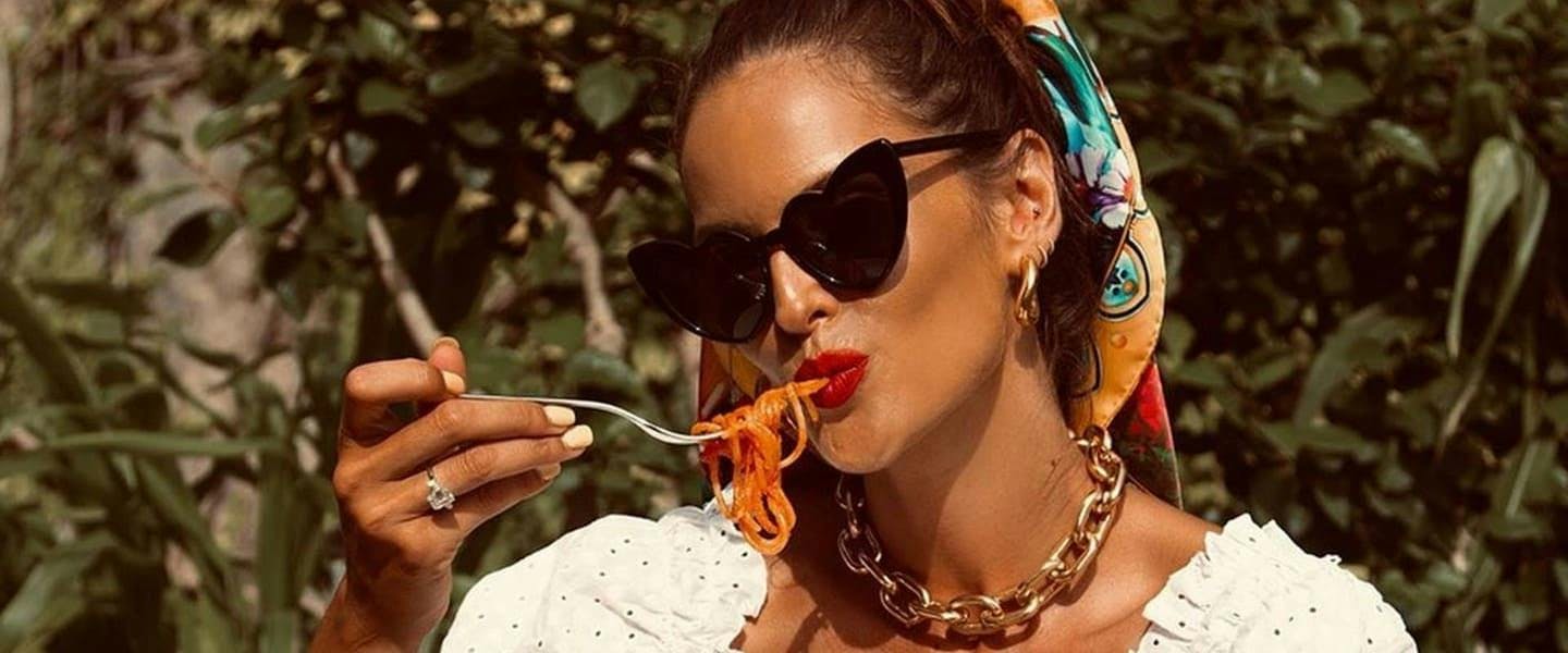 sunglasses accessories accessory person human eating food face