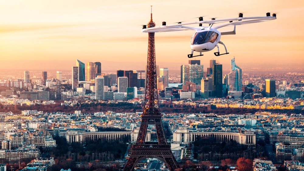 helicopter transportation vehicle high rise building city urban metropolis architecture spire