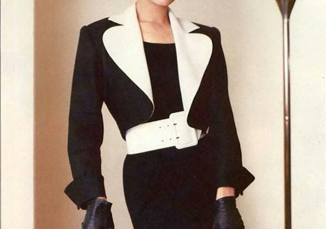 clothing apparel person human female blazer coat jacket suit overcoat