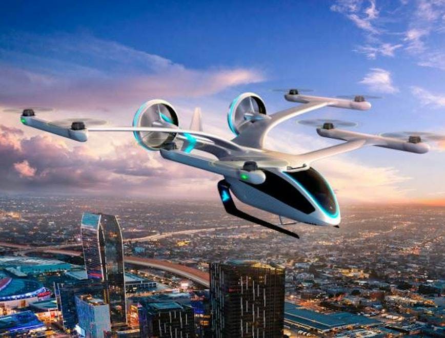 airplane aircraft transportation vehicle urban city building town metropolis high rise