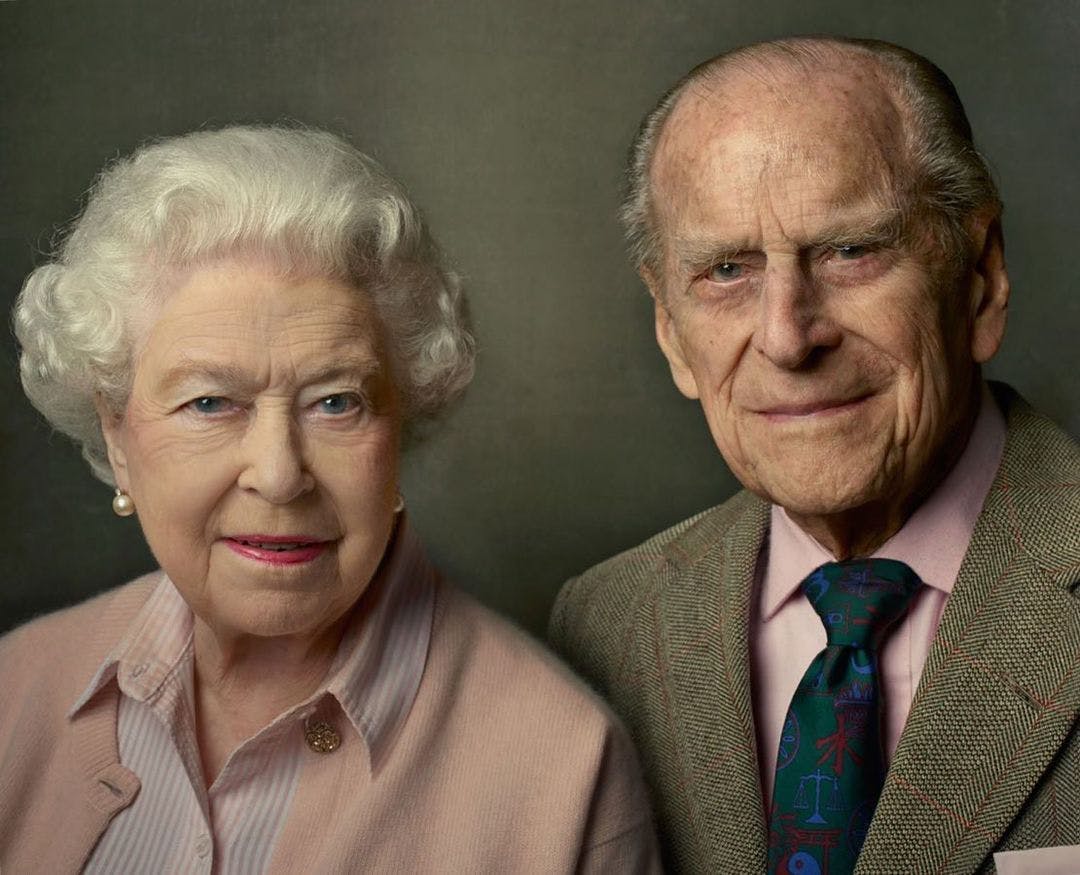 Rainha Elizabeth II e príncipe Philip