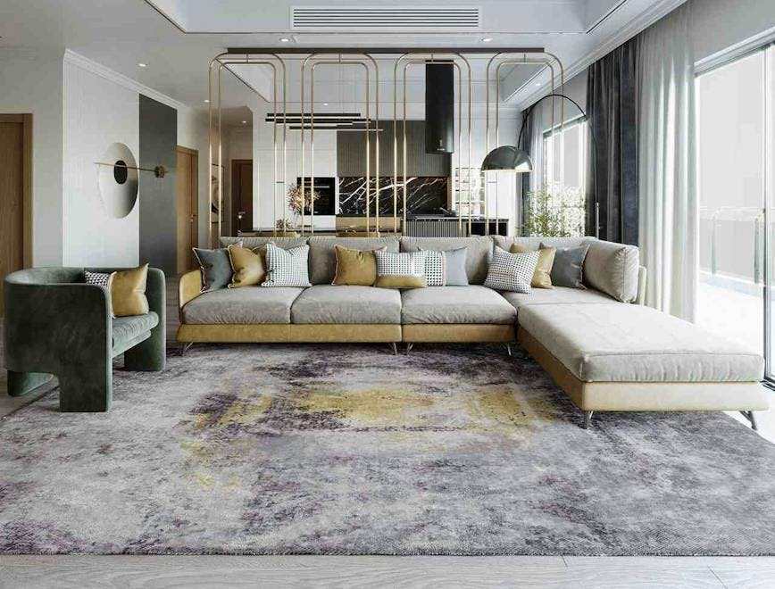 furniture living room room indoors rug