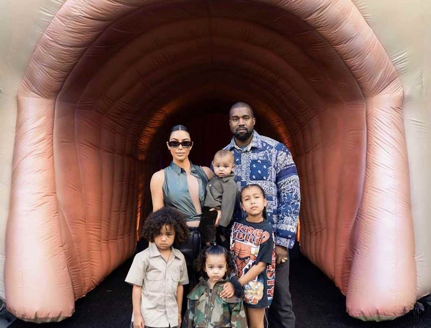 Kanye West e Kim Kardashian 