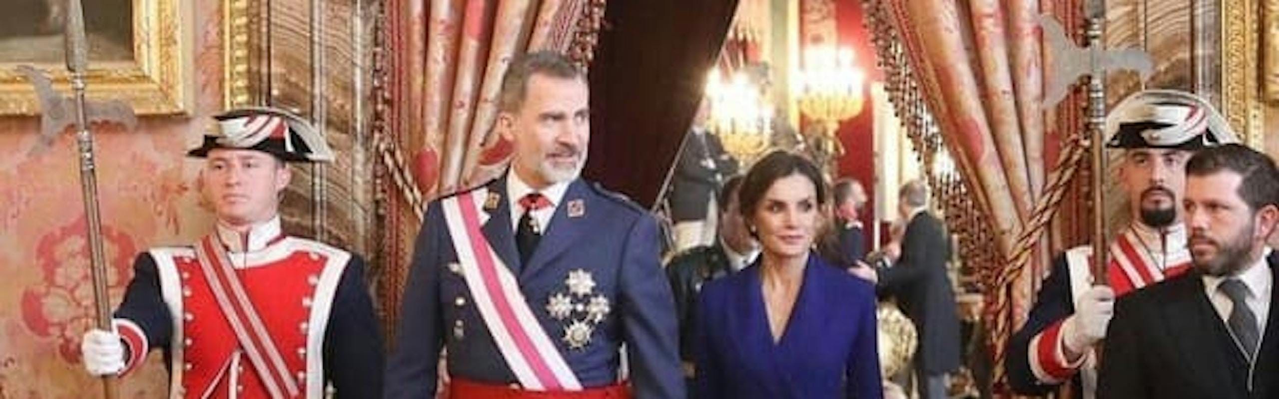Rainha Letizia e Rei Felipe VI