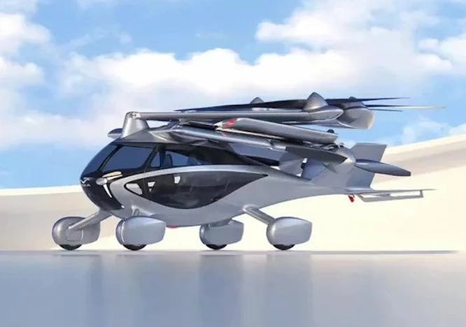 Carro voador estará disponível em 2026