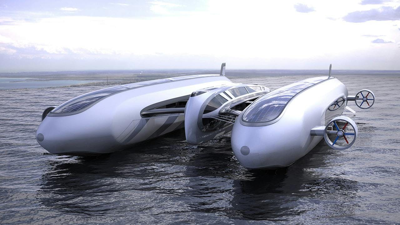 yacht transportation vehicle