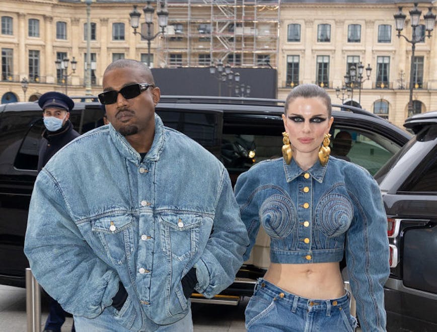 Kanye West e Julia Fox (Foto: Getty Images)