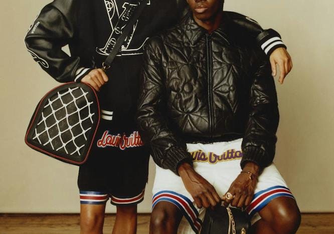 Louis Vuitton edição collab com a NBA