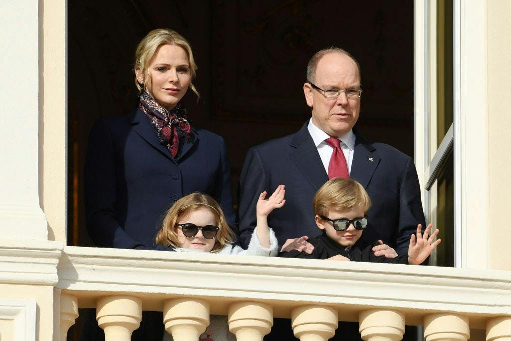 Princesa Charlene de Mônaco ao lado da família (Foto: Getty Images)