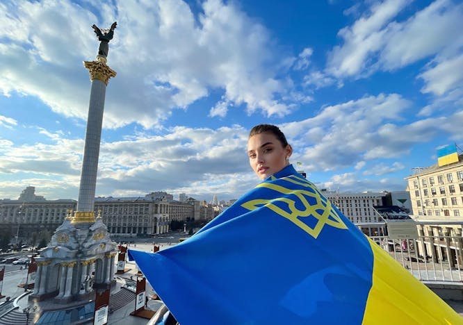 A Miss Ucrânia Veronika Didusenko (Foto: reprodução/instagram @veronika_didusenko)