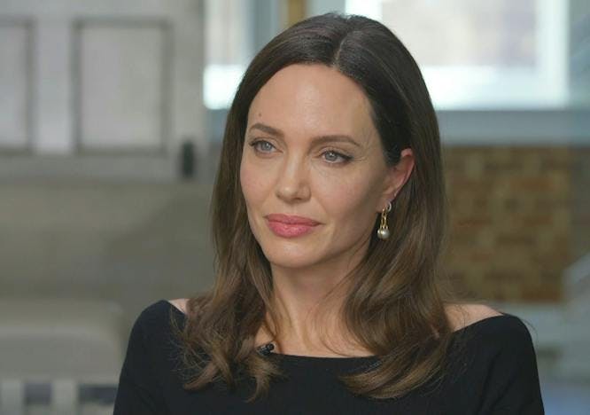Angelina Jolie (Foto: reprodução/NBC)