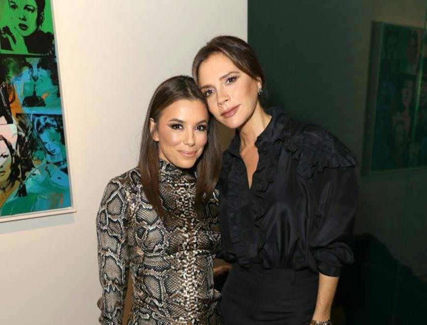 Victoria Beckham e Eva Longoria (Foto: Getty Images)
