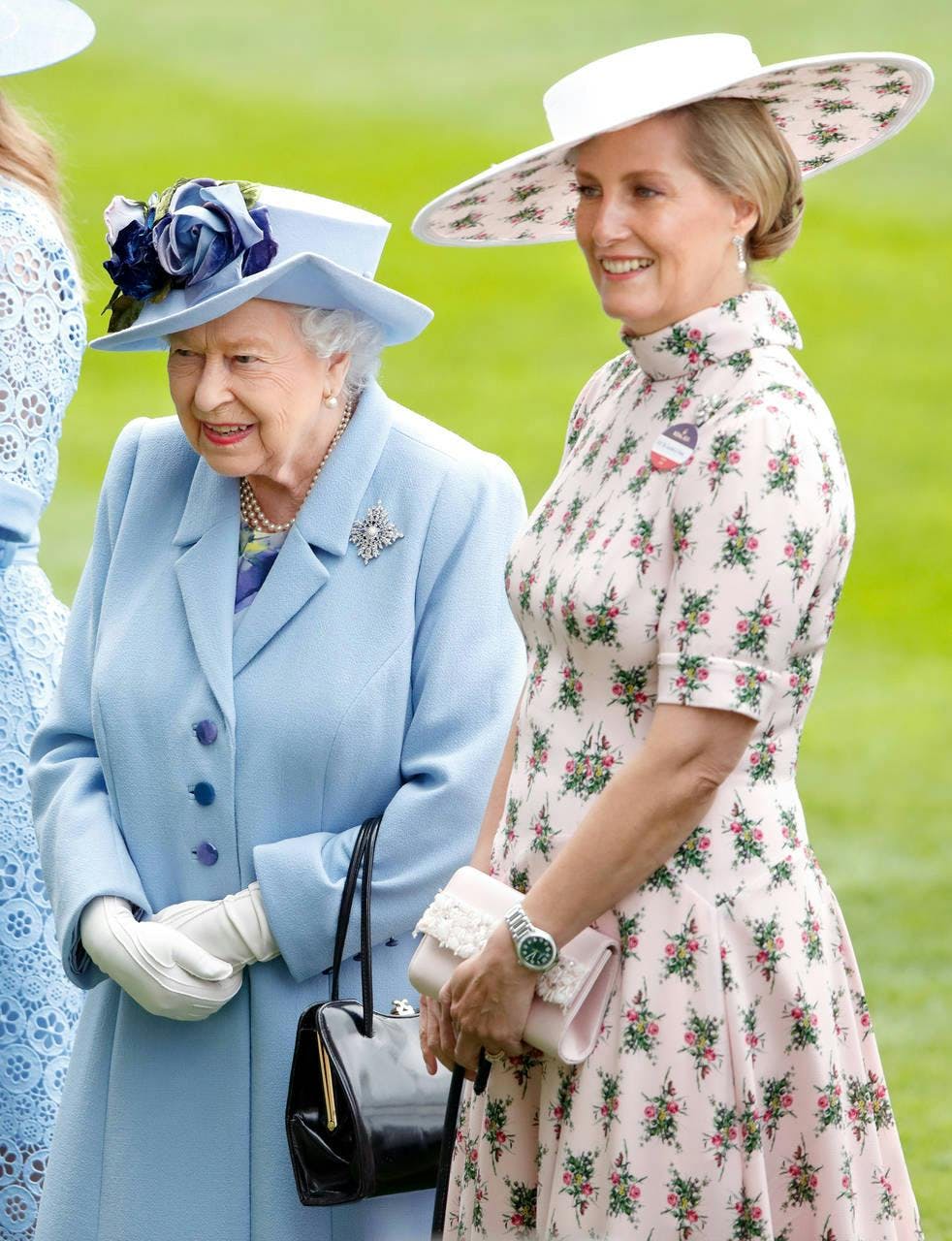 Rainha Elizabeth II e sua nora, a Condessa Sophie de Wessex (Foto: Getty Images)