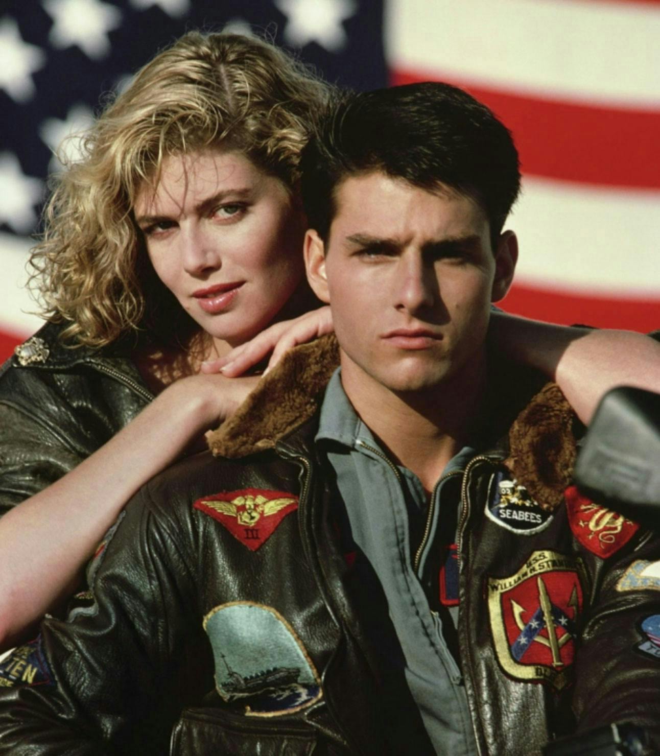 Kelly McGillis e Tom Cruise (Foto: Divulgação/Paramount Pictures)