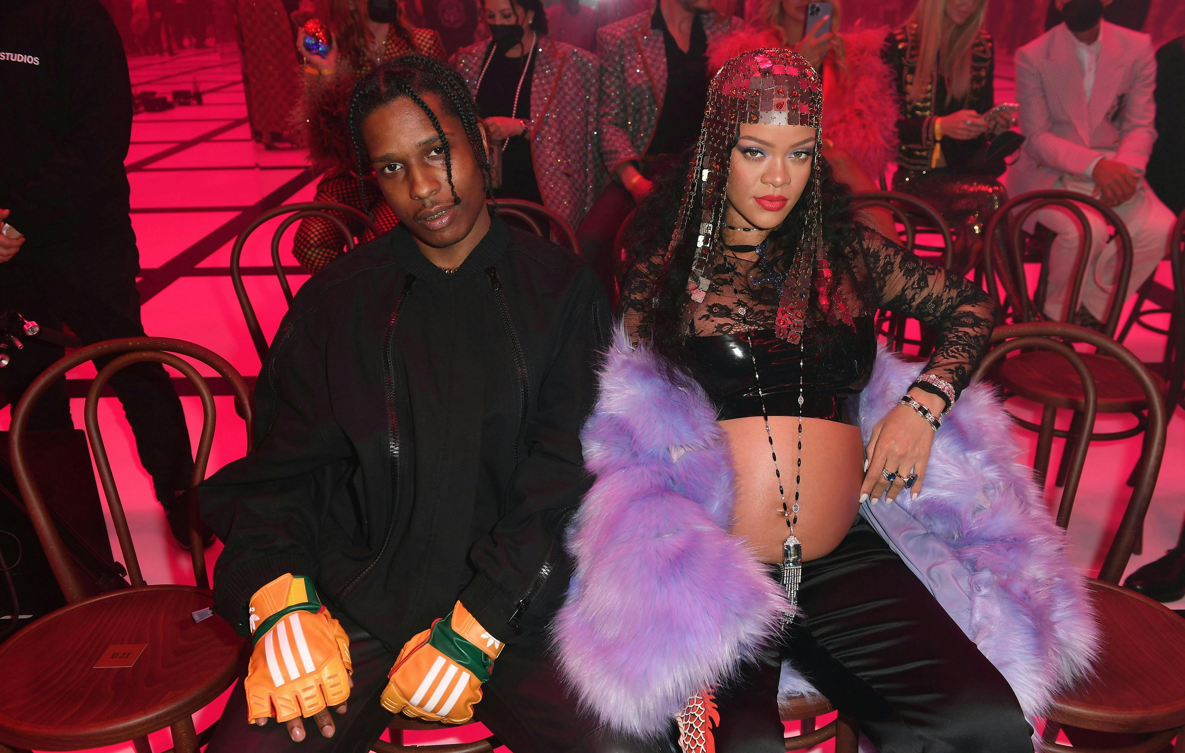 Rihanna e A$AP Rocky (Foto: Getty Images)
