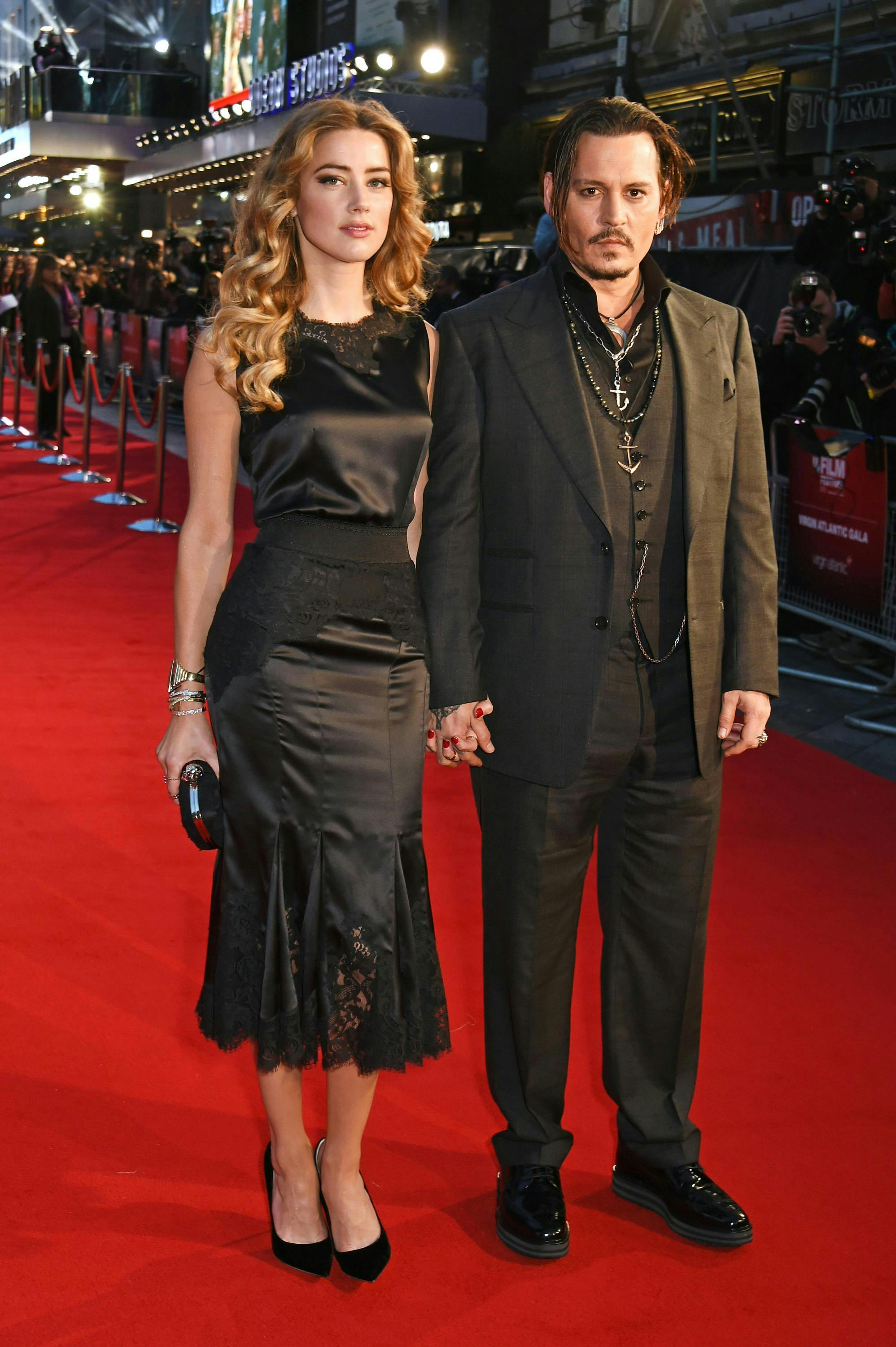  Amber Heard e Johnny Depp (Foto: Getty Images)