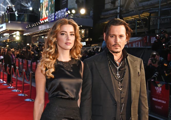  Amber Heard e Johnny Depp (Foto: Getty Images)