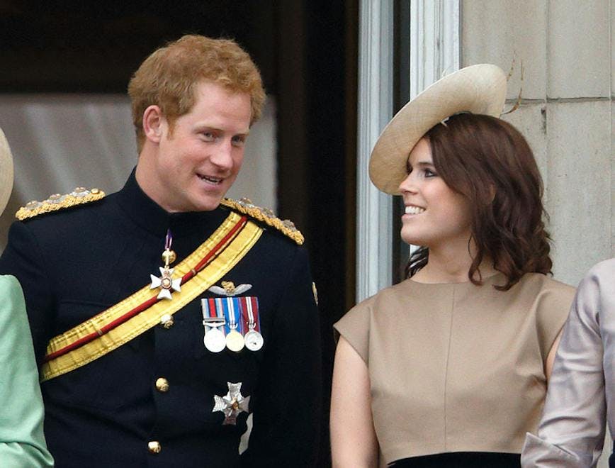 Príncipe Harry e a princesa Eugenie (Foto: Getty Images)