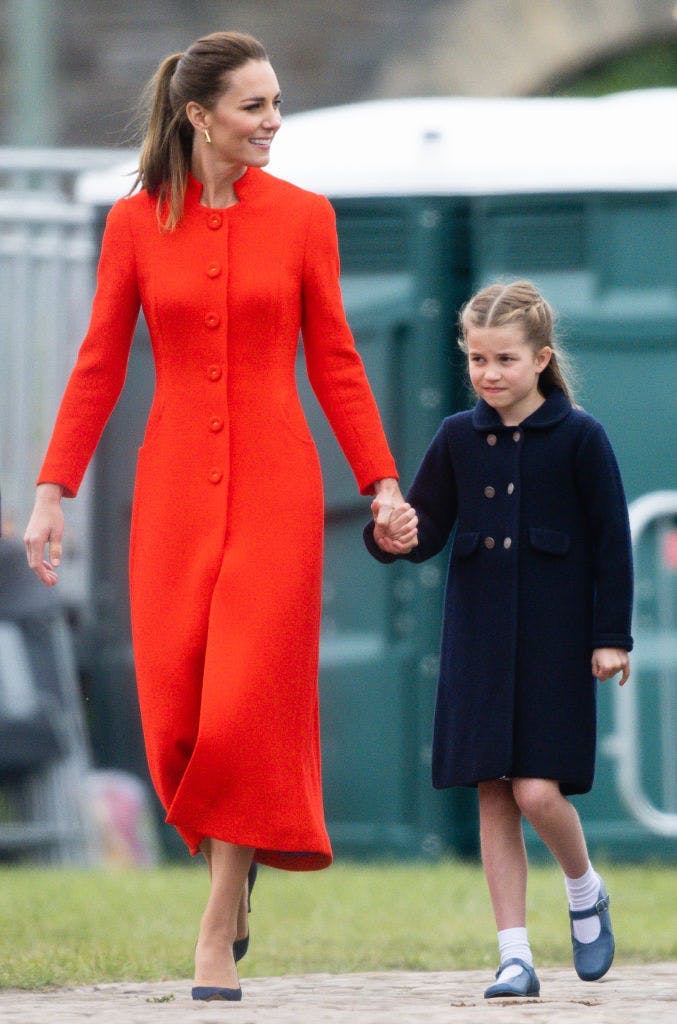 Kate Middleton e Princesa Charlotte (Foto: Getty Images)