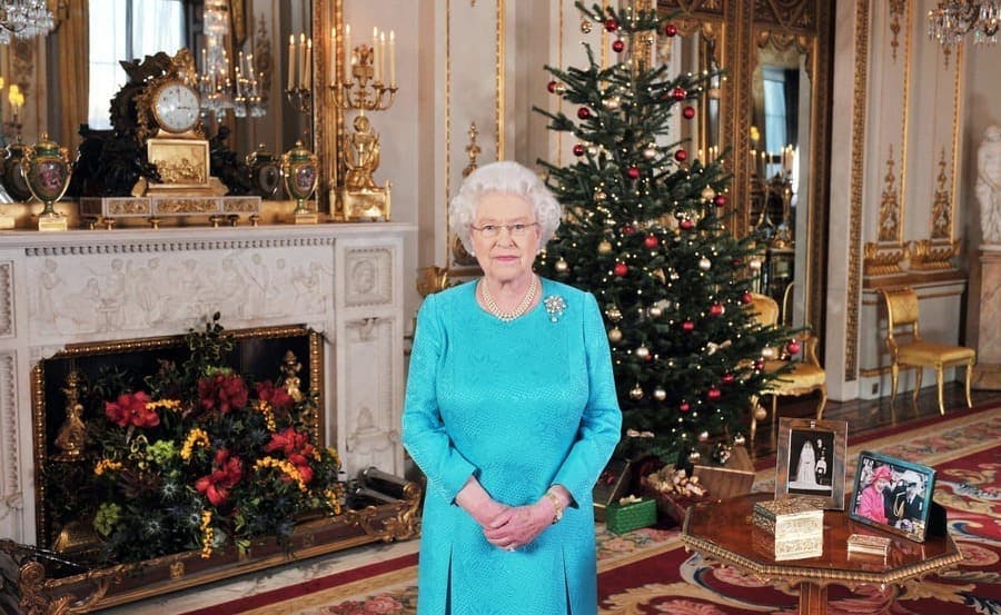 Decoração de Natal da Rainha Elizabeth