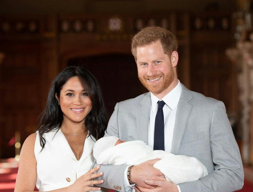 Meghan Markle, príncipe Harry e Archie (Foto: Getty Images)