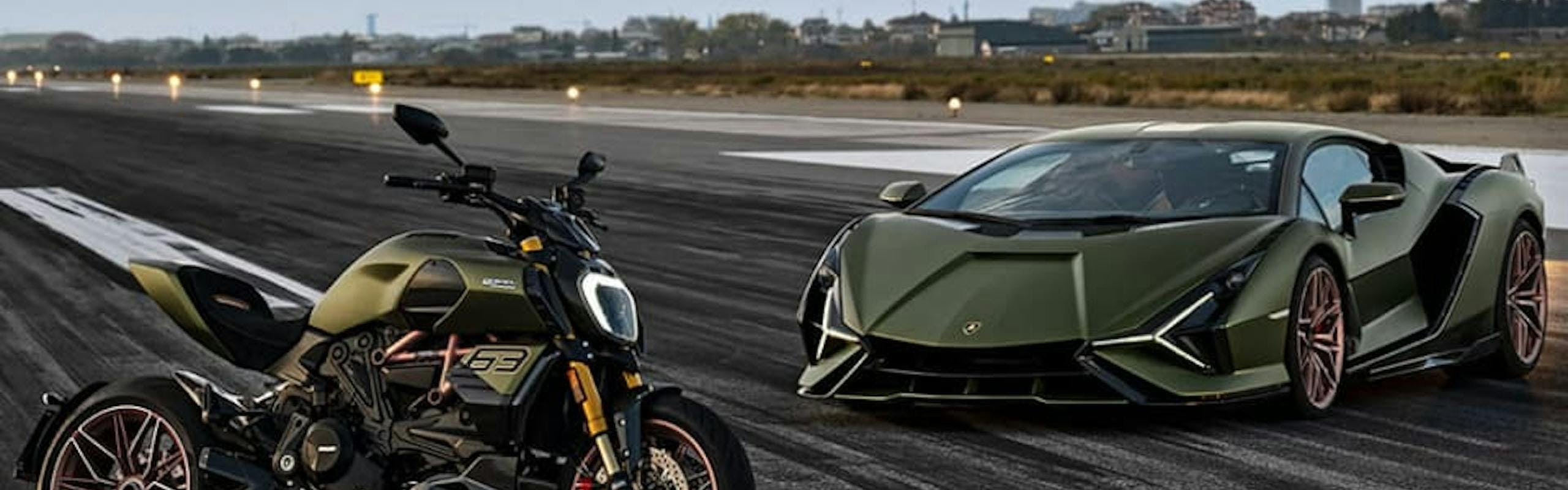 Lamborghini e Ducati lançam moto