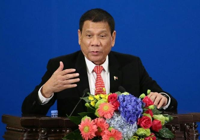 Rodrigo Duterte presidente das Filipinas