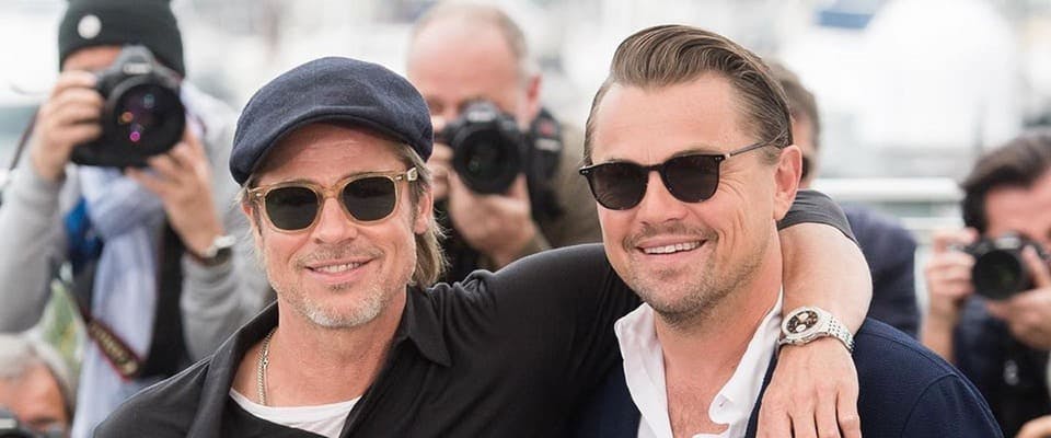 Brad Pitt e DiCaprio