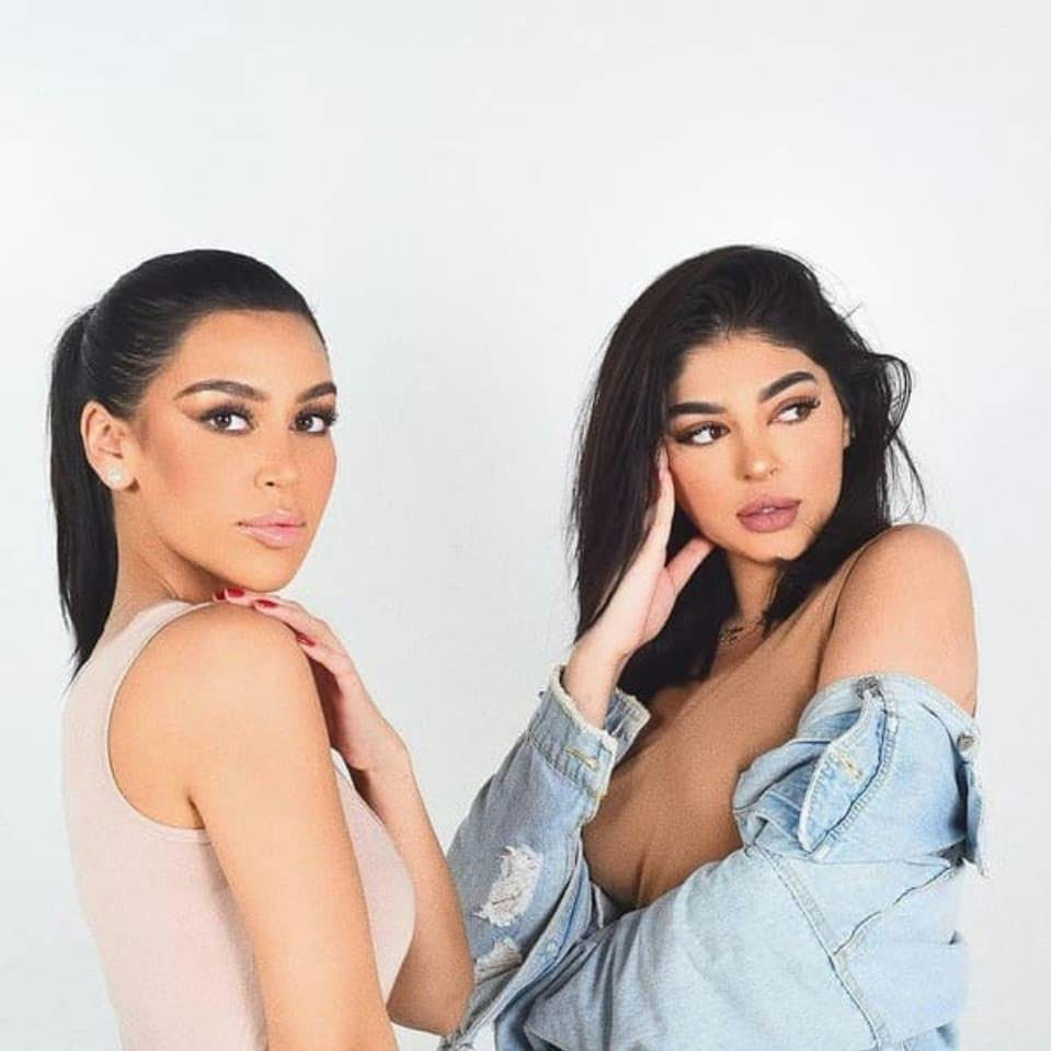 Conheça as "gêmeas" de Kim e Kylie