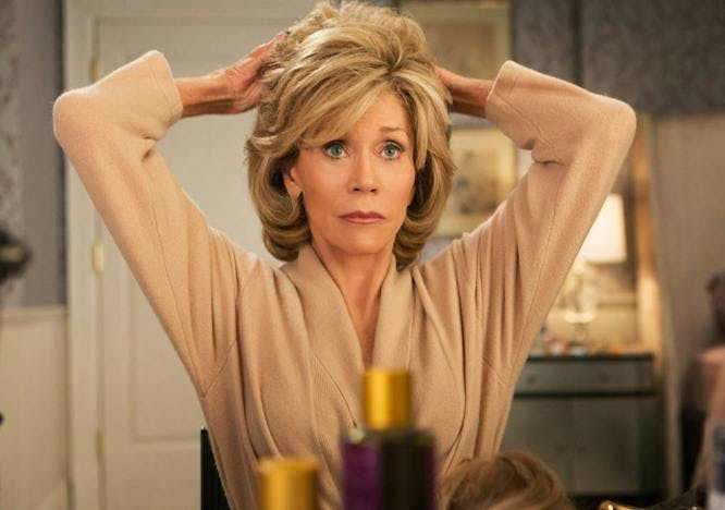 Jane Fonda em "Grace and Frankie" (Foto: Netflix)