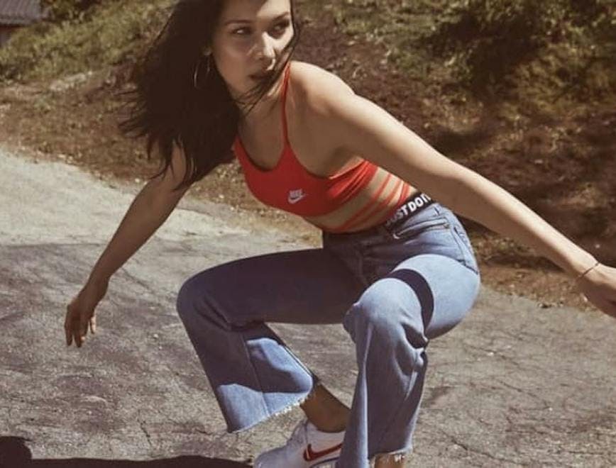 Bella Hadid estrela campanha da Nike