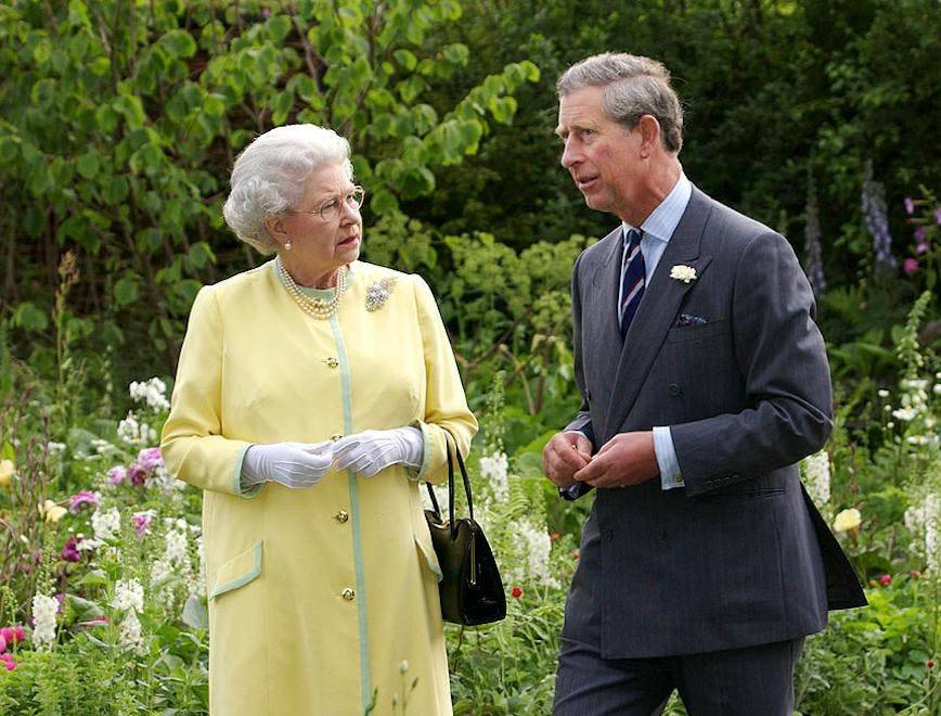 Rainha Elizabeth II e príncipe Charles (Foto: Getty Images)