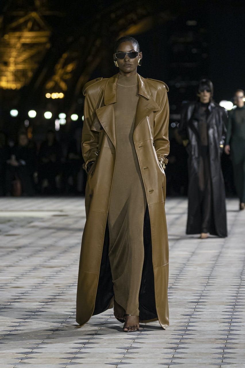 clothing apparel coat overcoat person human trench coat