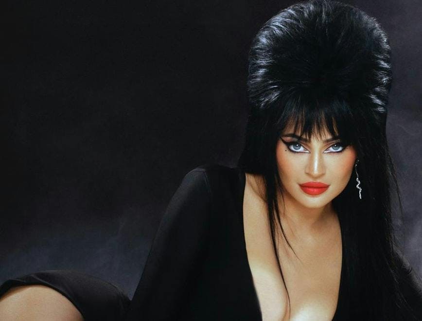 Kylie Jenner de Elvira (Foto: reprodução/instagram)