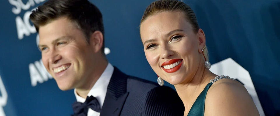 Scarlett Johansson e Colin Jost