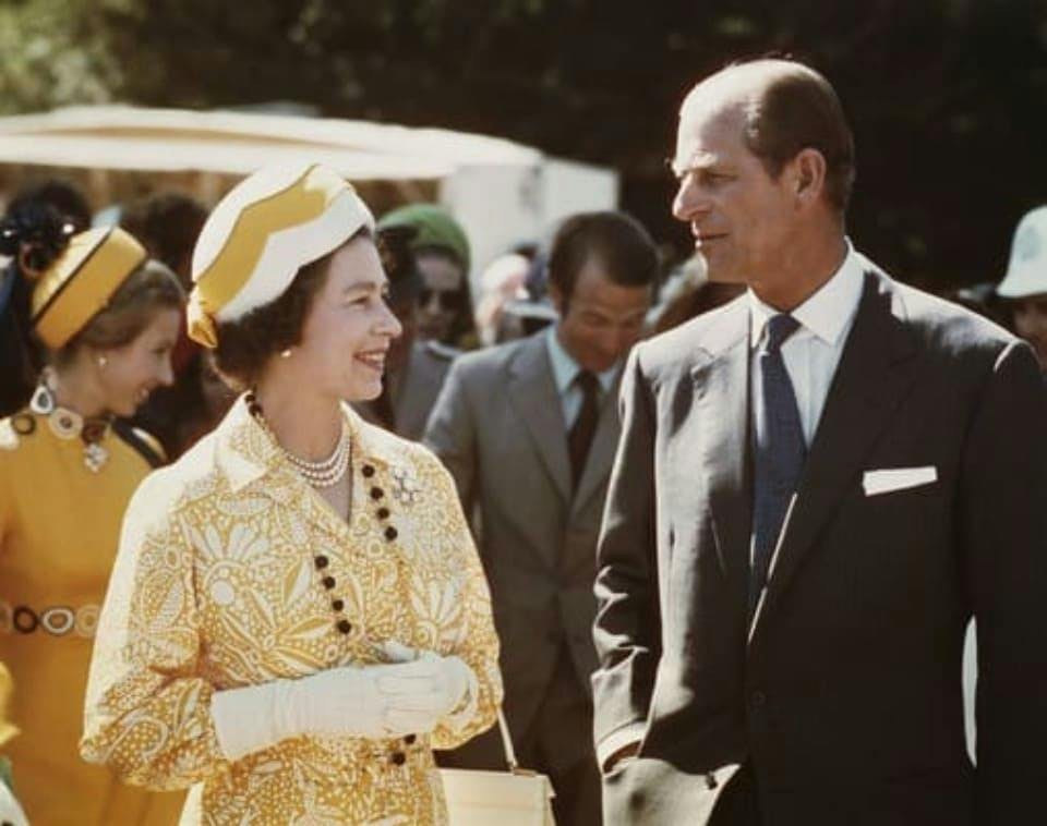 Rainha Elizabeth e Príncipe Phillip