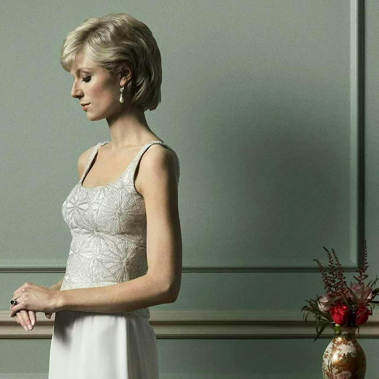 Elizabeth Debicki  como princesa Diana (Foto: Netflix)