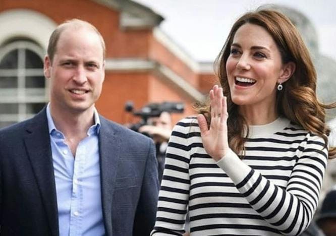 Kate Middleton e príncipe William