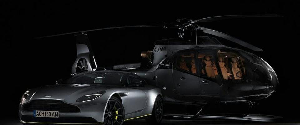 Airbus e Aston Martin lançam helicóptero