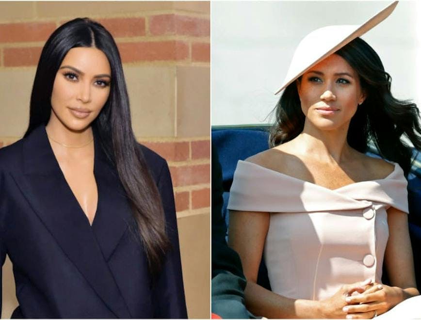 Kim Kardashian e Meghan Markle