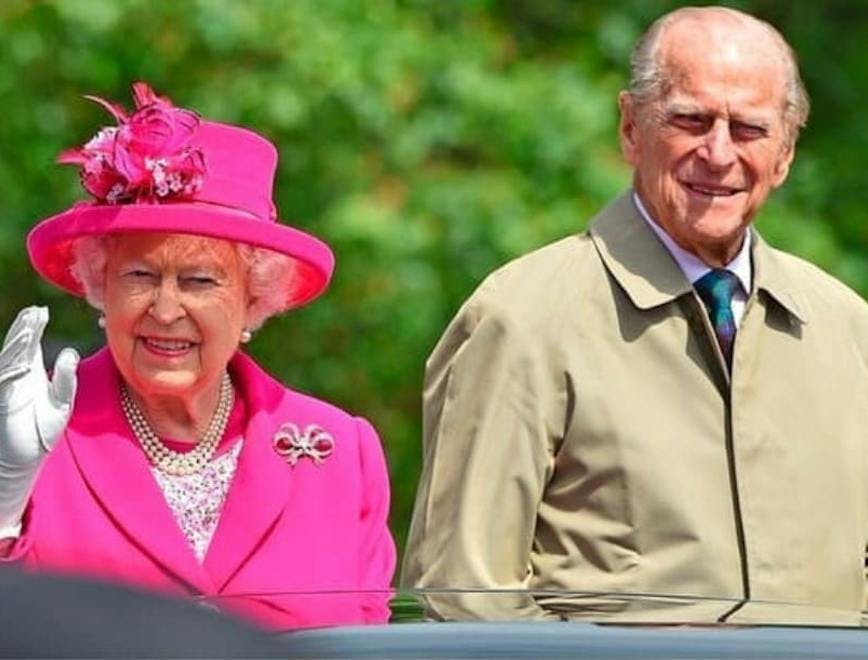 Rainha Elizabeth e Príncipe Philip